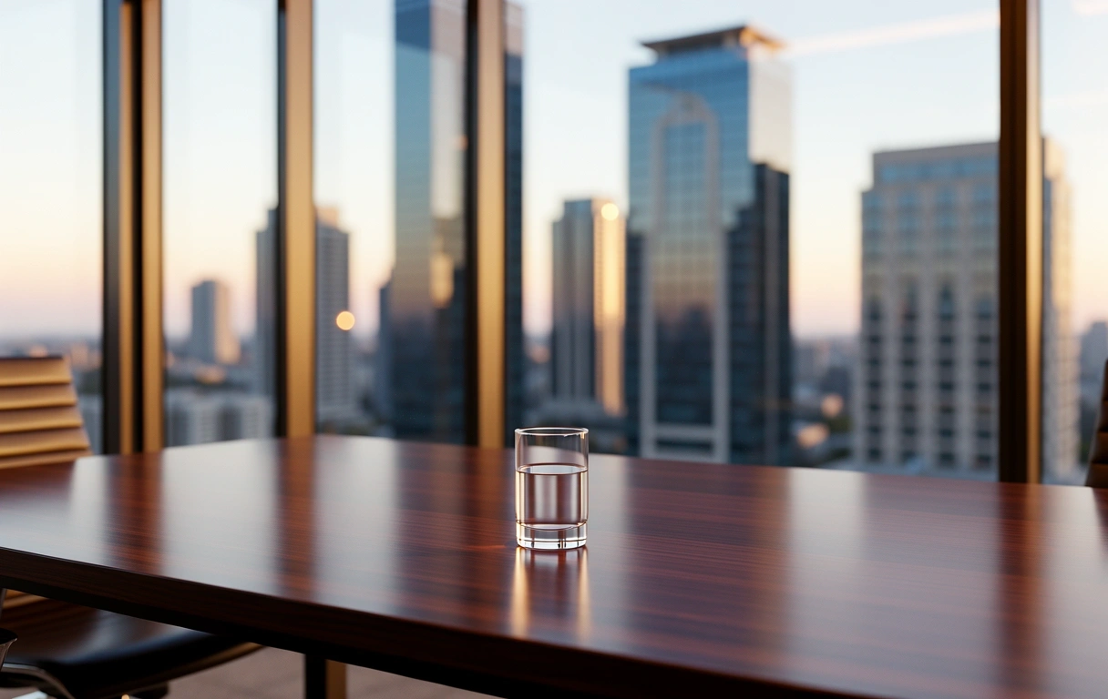 Professional commercial banking environment